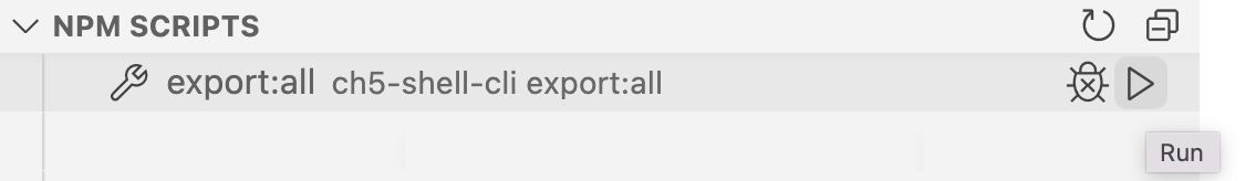 Export All Function | Crestron® HTML5 User Interface Developer Microsite