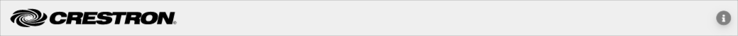 Modify the Header Bar | Crestron® HTML5 User Interface Developer Microsite