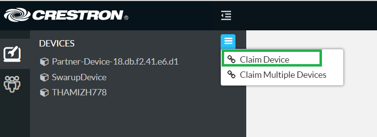 Claim Device Selection